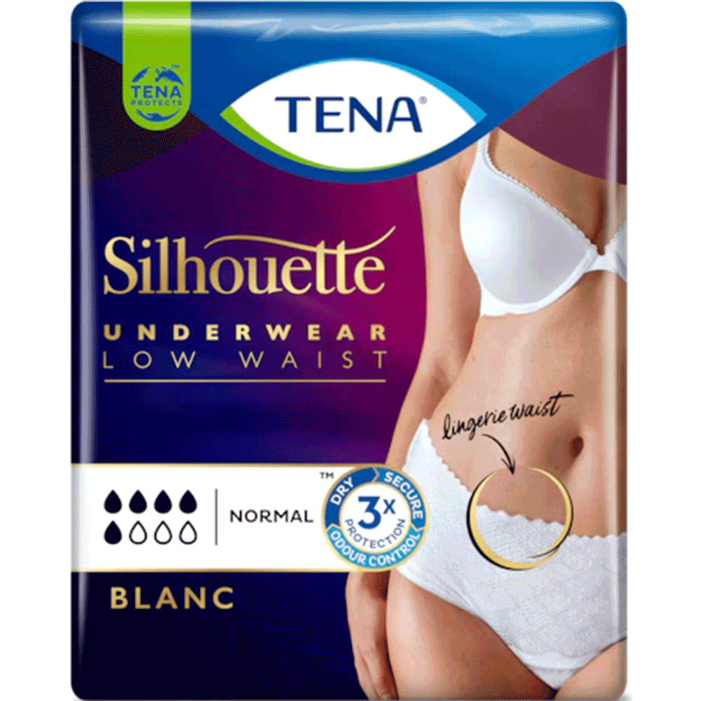 TENA Lady Silhouette Washable Incontinence Underwear Black