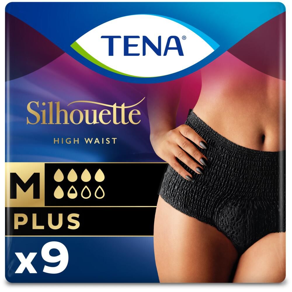 TENA Silhouette Incontinence Pants Plus Size Medium 9 pack - Tesco