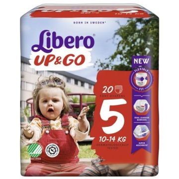 Libero Up & Go Size 5 - Pack 20
