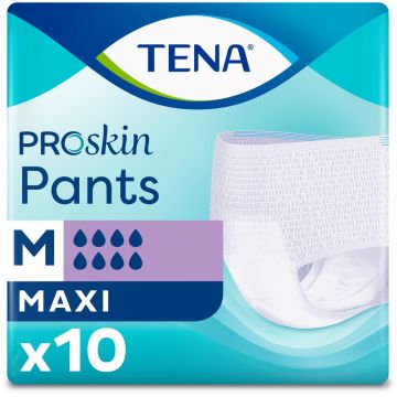 Men's Washable Incontinence Pants, Built in Pad, 200ml, Black